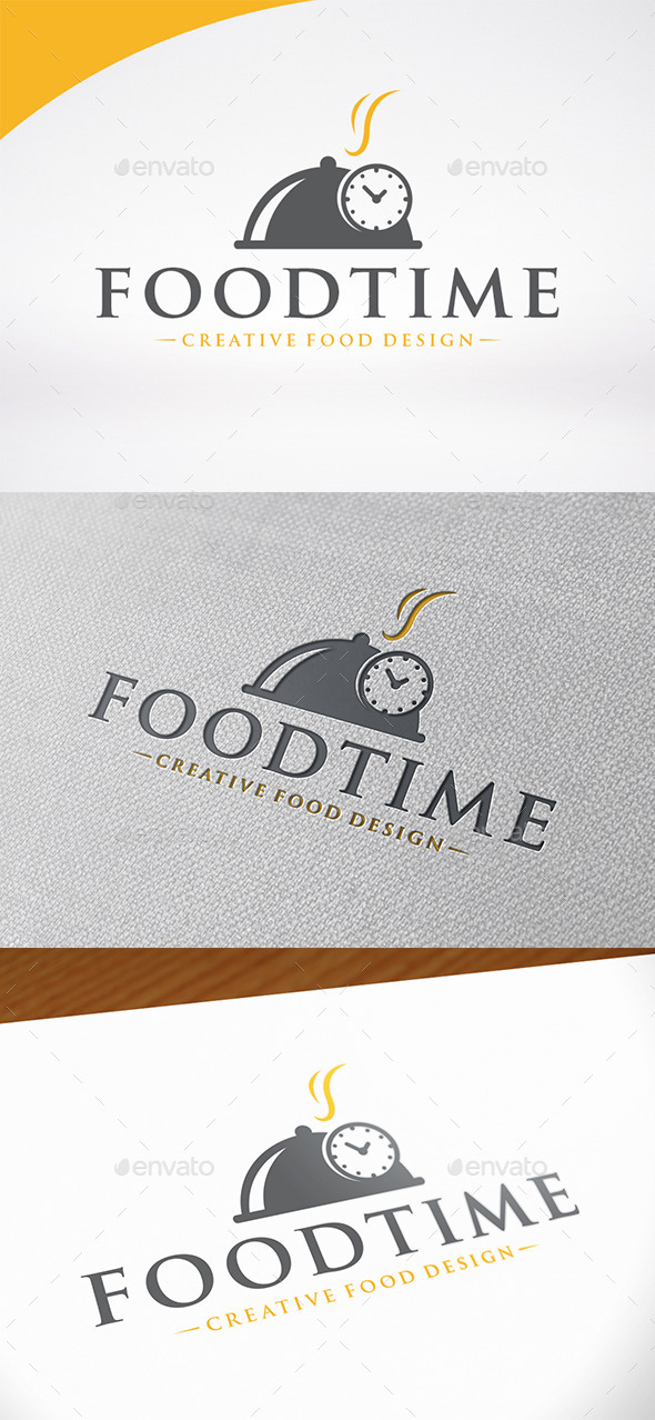 Food Time Logo Template