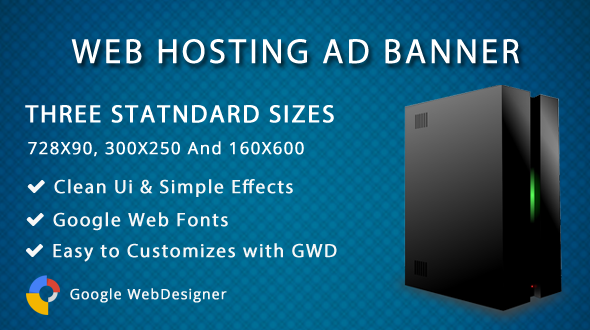 Web Hosting ad banner