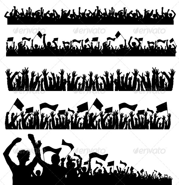 Crowd Graphics, Designs &amp; Templates | GraphicRiver