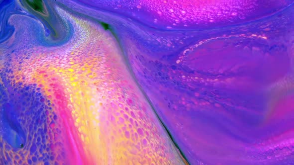 Abstract Colorful Sacral Liquid Waves Texture 826