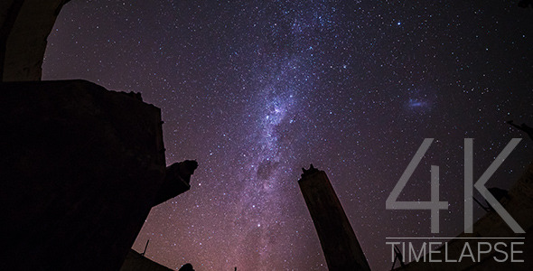 Milky Way from Ruined Observatory