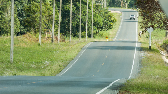 Car On Road