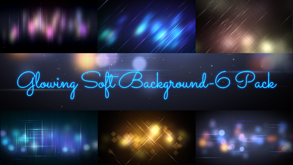 Glowing Soft Background-6 Pack