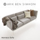 Monaco Sofa by Arik Ben Simhon - 3DOcean Item for Sale