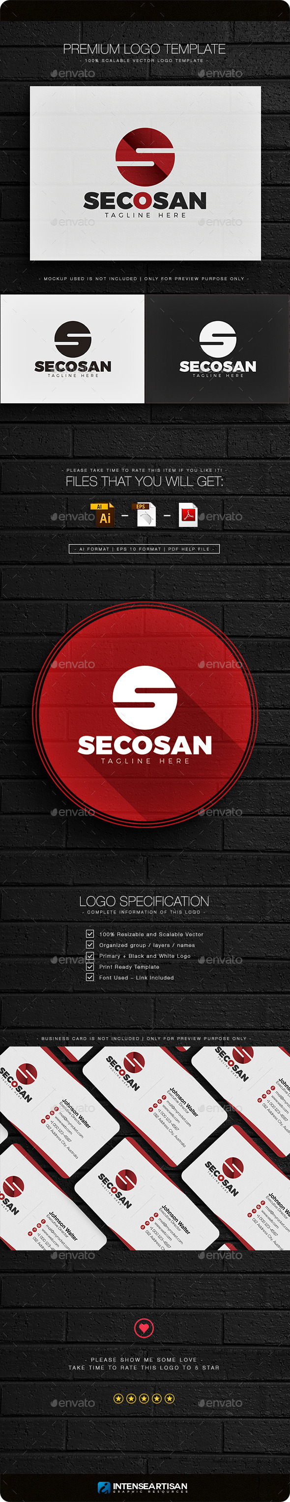 Secosan - Letter S Logo
