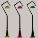 Whimsical Street Lamp Set 01 - 3DOcean Item for Sale