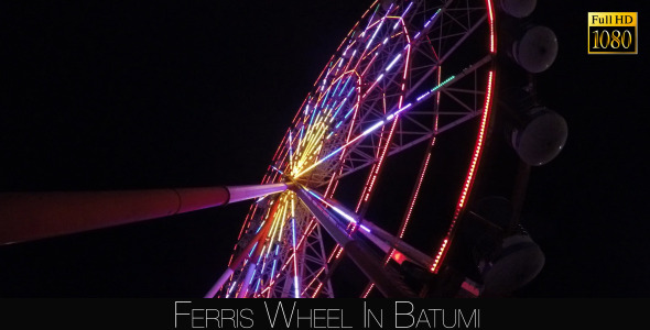 Ferris Wheel In Batumi 