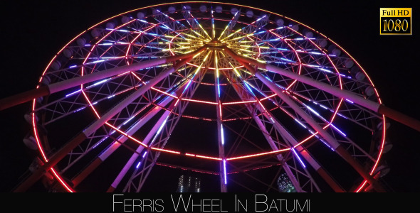 Ferris Wheel In Batumi 02