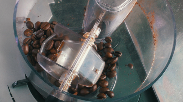 Coffee Machine Making Espresso
