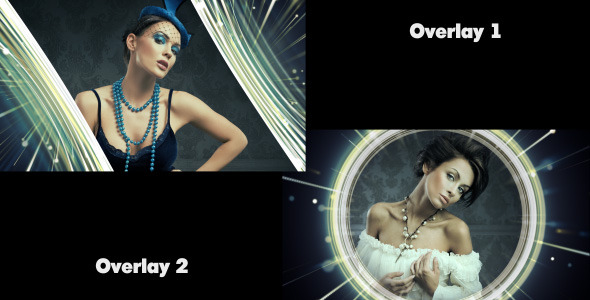 Space Streaks Overlay Set alt