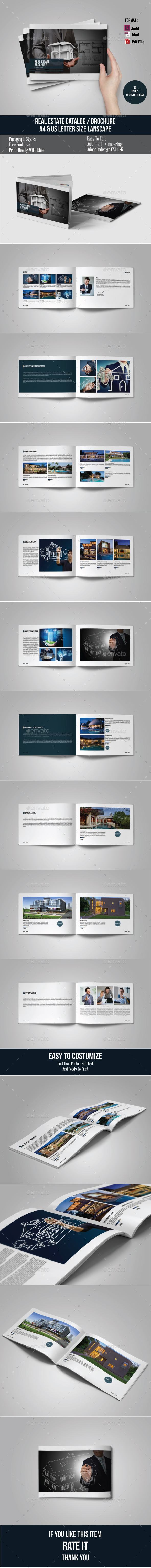 Real Estate Indesign Brochure Templates From Graphicriver