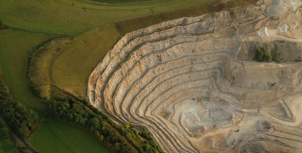 Quarry From Above