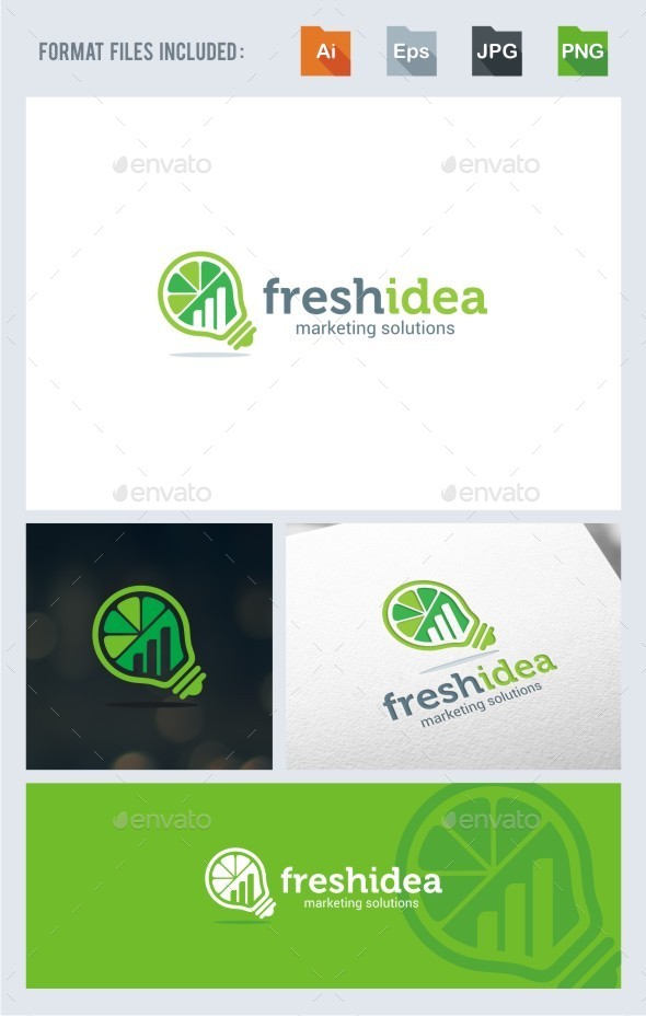 Fresh Idea Marketing - Logo Template