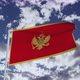 Montenegro Flag With Sky 4k - VideoHive Item for Sale