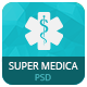 Super Medica | Multipage Medical PSD Template - ThemeForest Item for Sale