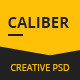 Caliber - Creative Multi Purpose PSD Template - ThemeForest Item for Sale