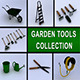 Garden tools collection - 3DOcean Item for Sale