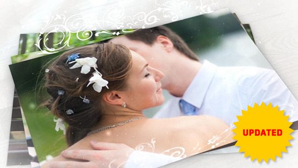 Wedding Photo Gallery with Ornament