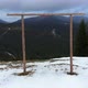 Flight over the mountains, mountain season. - VideoHive Item for Sale