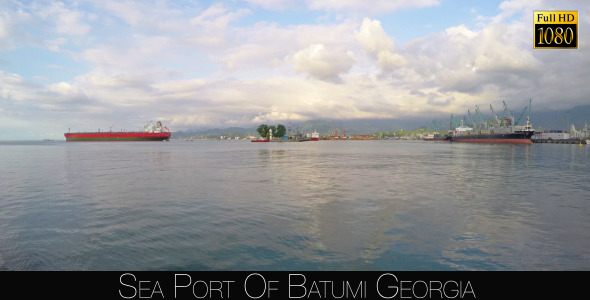 Sea Port Of Batumi