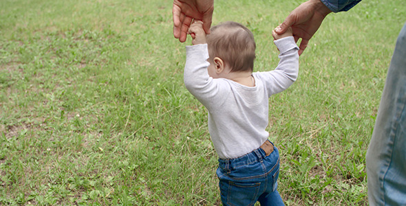 Walking with Daddy  alt