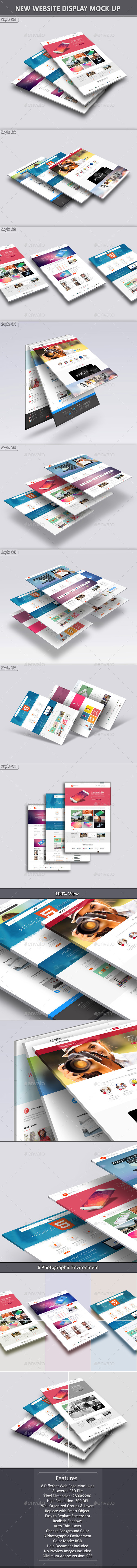 New Website Display Mock-Up