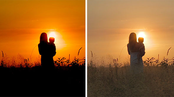 Motherhood at Sunset alt