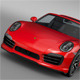 Porsche 911 Turbo S Targa 991 2016 - 3DOcean Item for Sale