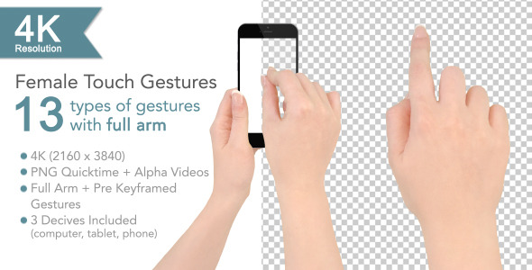 Female Touch Gestures