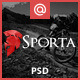 Sporta - Extreme Sports PSD Template - ThemeForest Item for Sale