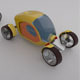plastic toy car package - 3DOcean Item for Sale