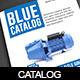 Blue Catalog - GraphicRiver Item for Sale