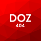 DOZ - Creative 404 Pages - ThemeForest Item for Sale