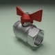 Ball valve - 3DOcean Item for Sale