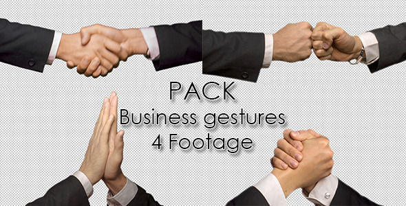 Business Hand Gestures Pack