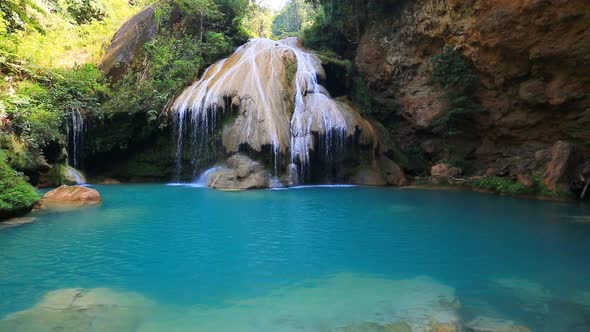 Khor Louang Waterfall In Lamphun Thailand 1