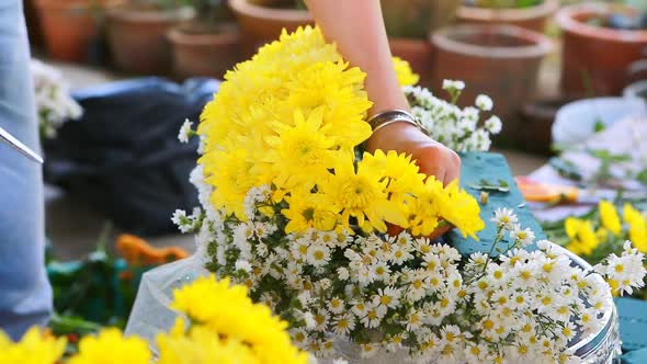 Flower Bouquet Preparing 5