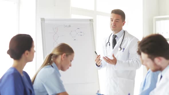 Group Of Doctors On Presentation At Hospital 5 alt