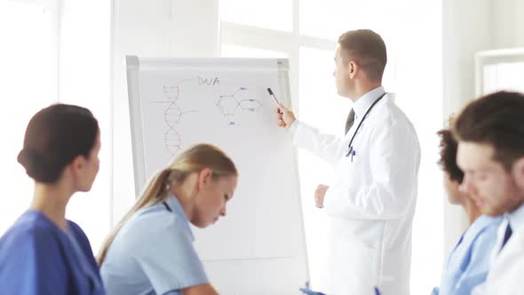 Group Of Doctors On Presentation At Hospital 6 alt