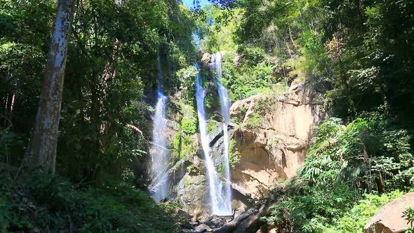 Waterfall In Lamphun Thailand 3