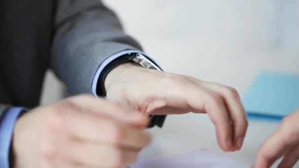 Close Up Of Businessman Taking Money Bribe 11 alt