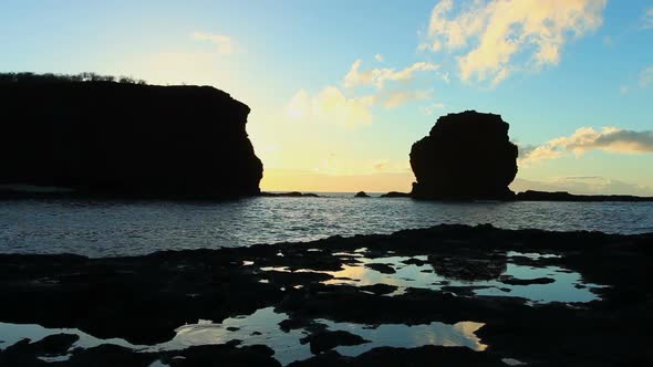 Sunrise Over Ocean In Hawaii 1