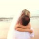 Newly Married Couple On Tropical Beach At Sunset 12 - VideoHive Item for Sale