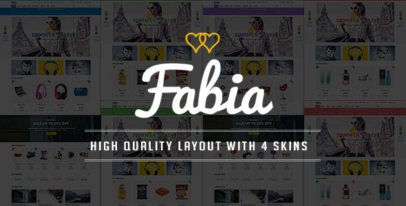 Fabia - Responsive Multipurpose HTML5 Template