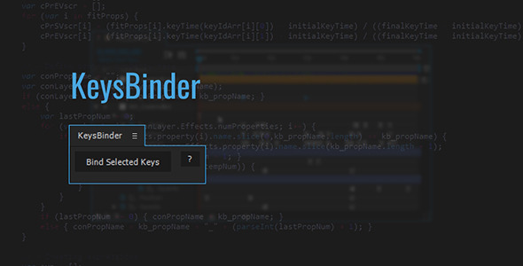 KeysBinder | After Effects Script
