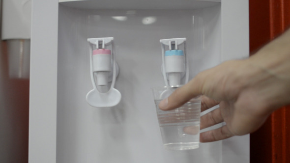 Using Water Dispenser