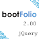 bootFolio - Most Lightweight Portfolio Filtering - CodeCanyon Item for Sale