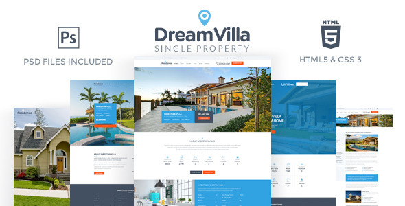 DreamVilla - szablon HTML pojedynczej właściwości