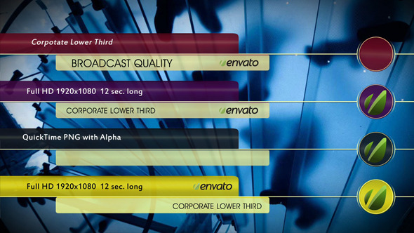 Corporate Lower Third