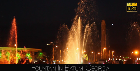 Fountain In Batumi 2